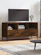 TV Stand Wooden Brown L102xW36xH50cm