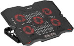 Xtrike Me FN-813 Cooling Pad for Laptop up to 16" with 5 Fans and Lighting