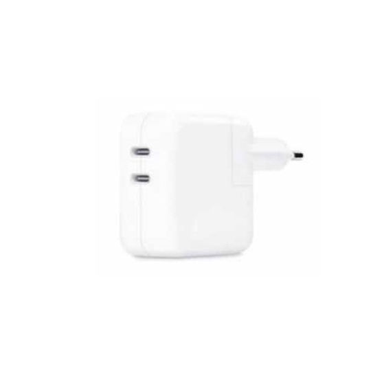 Technovo Charger Without Cable with 2 USB-C Ports 35W Power Delivery Whites (TN-C101)
