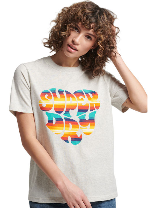 Superdry Vintage Scripted Infill Γυναικείο T-sh...