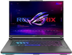 Asus Rog Strix G16 G614JZ-N3012W 16" 240Hz (i7-13650HX/32GB/1TB SSD/GeForce RTX 4080/W11 Acasă) Gri eclipsă (Tastatură US)