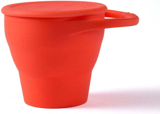 One & Only Baby Baby Food Bowl made of Silicone Red