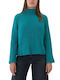 Women's Long Sleeve Sweater Green