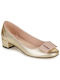 Women's Gold Ballerina Shoes