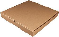 PaperQ Set von 100 Boxen Pizza Kraft 36x36x4.5cm