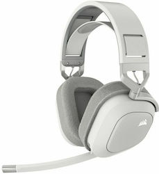 Corsair HS80 Max RGB Wireless Over Ear Gaming Headset with Connection Bluetooth / USB White