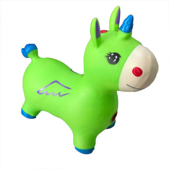 Ustyle Hopper Unicorn Green 50cm