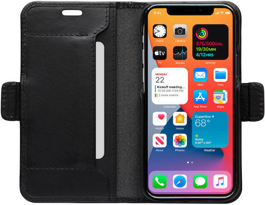 dbramante1928 Copenhagen Портмоне Изкуствена кожа Черен (iPhone 12 mini)