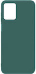 Matt Umschlag Rückseite Silikon Grün (Moto E13)