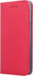 Smart Magnet Back Cover Red (Moto G42)