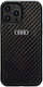 Audi Back Cover Πλαστικό Μαύρο (iPhone 13 Pro Max)