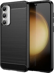 Techsuit Techsuit Carbon Μαύρη (Galaxy S23 FE)