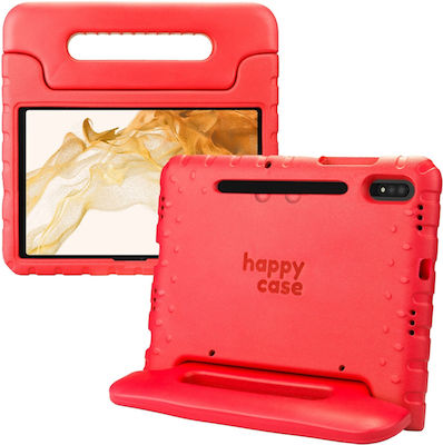 HappyCase Flip Cover Rezistentă pentru Copii Roșu (Galaxy Tab S8Universal 11" - Universal 11") 115024
