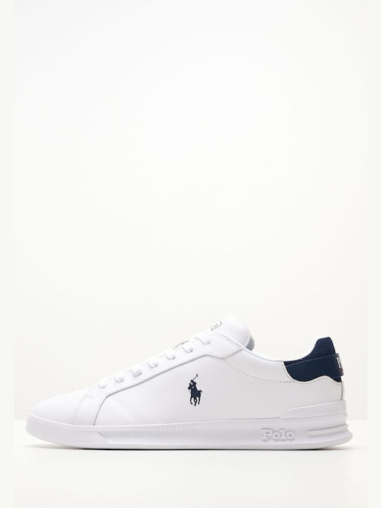 Ralph Lauren HRT CT III Ανδρικά Sneakers Λευκά