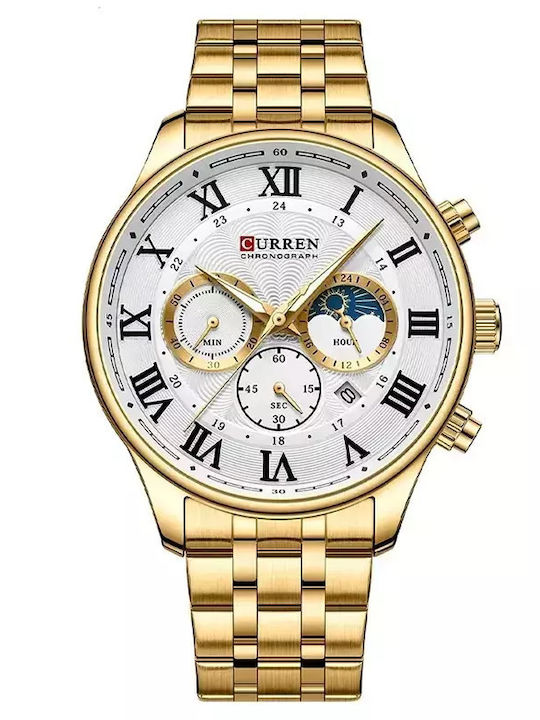 Curren Uhr Batterie mit Metallarmband Curren Uhr Batterie mit Metallarmband
