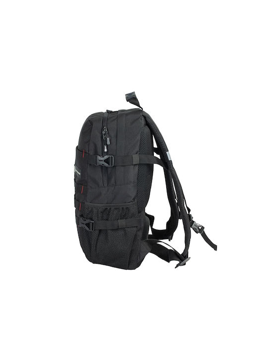 Promacher Stoff Rucksack Schwarz