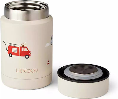 Liewood Βρεφικό Θερμός Φαγητού Emergency Vehicle Ανοξείδωτο 250ml