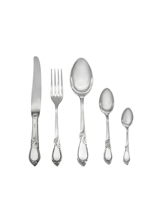 Savvas Design Cutlery Set Stainless Silver 59pcs