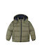 Timberland Boys Casual Jacket Green with Ηood