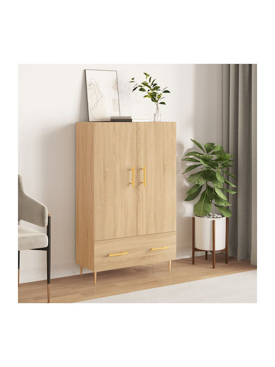 Schrank Boden Beige 69.5x31x115cm