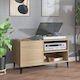 vidaXL Έπιπλο Hi-Fi Καφέ 38x84.5x48cm