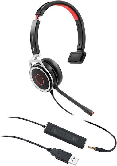 Vbet VTX208 Cască VOIP UC Mono USB-A / 3,5 mm