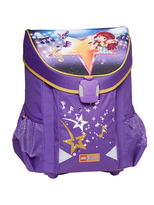 Lego Lego Easy Friends Pop Star School Bag Backpack Elementary, Elementary in Purple color