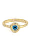 George Art Jewels Femeie Inel din Argint Placat cu aur