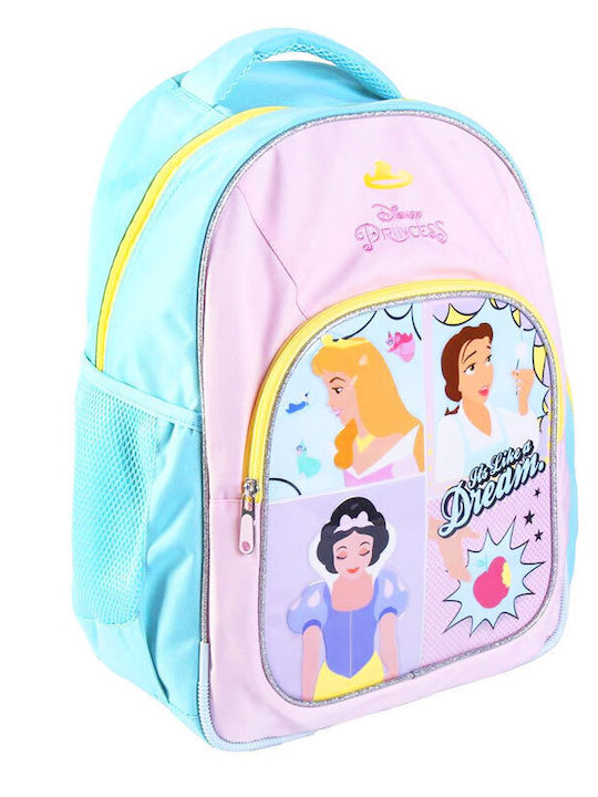 Cerda Ghiozdan Scoala Disney Prințese Tip de Spate Scoala Primara Multicolor cu Husă pentru Sticlă de Apă