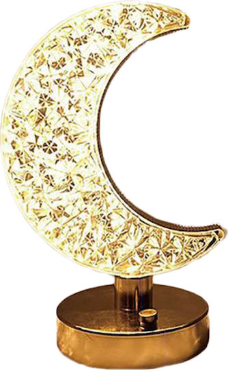 Andowl Διακοσμητικό Φωτιστικό Qd003y LED RGB Moon Light 18εκ.