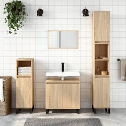 vidaXL Bench without sink L58xW33xH60cm Sonoma