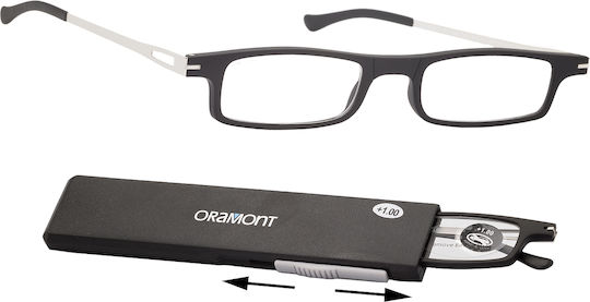 Oramont Reading Glasses +3.50 Pocket In Black Colour 1146