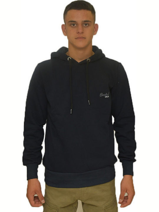 Paco & Co Men's Sweatshirt with Hood Navy Blue