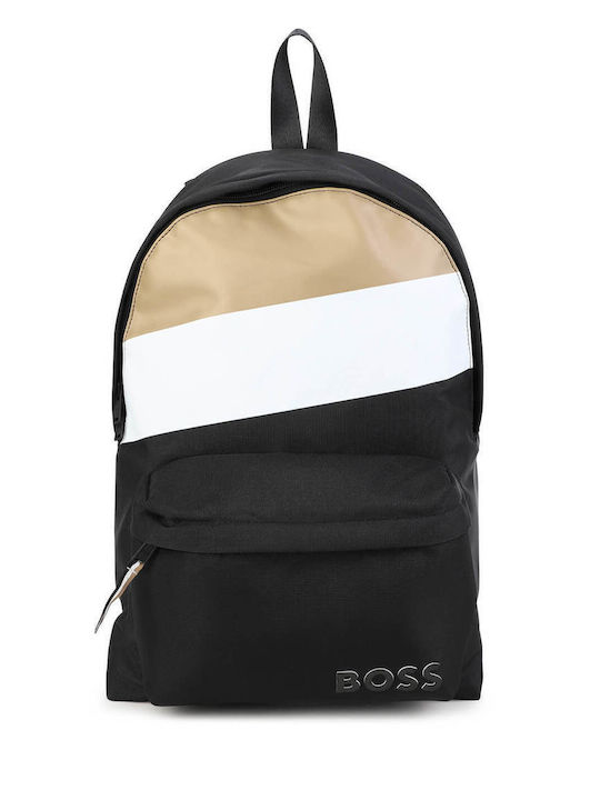 Hugo Boss School Bag Backpack Elementary, Elementary in Black color