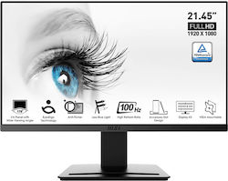 MSI Pro MP223 VA Monitor 21.45" FHD 1920x1080 cu Timp de Răspuns 4ms GTG