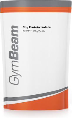 GymBeam Soy Protein Isolate Χωρίς Γλουτένη & Λακτόζη με Γεύση Βανίλια 1kg