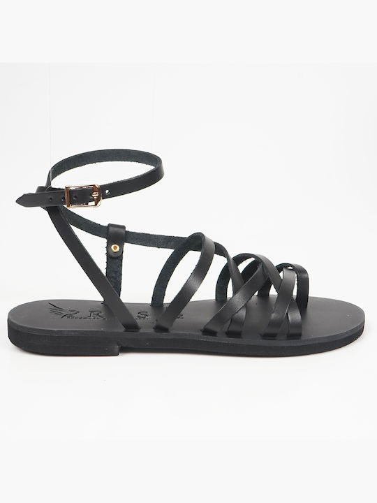 Piazza Shoes Gladiator Women's Sandals Black