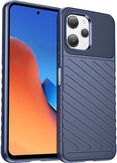 Thunder Back Cover Σιλικόνης Μπλε (Redmi 12 4G / Redmi 12 5G)