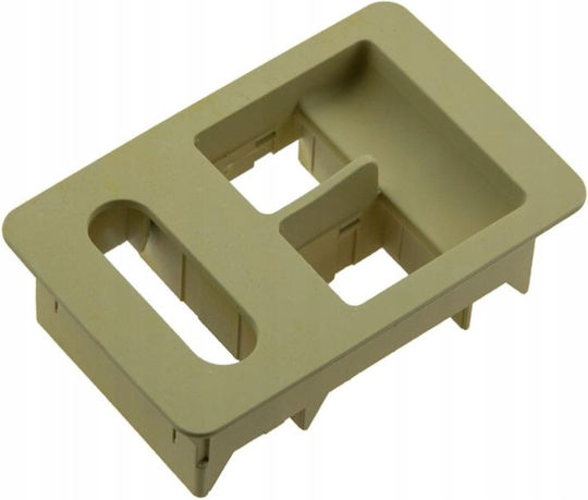 NTY Car Window Switch for Volkswagen Lupo / Polo Brown