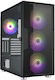 FSP/Fortron CUT592 Gaming Full Tower Computer Case with Window Panel and RGB Lighting Black