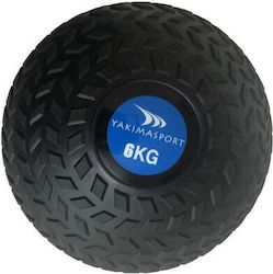 Yakimasport Pro Bälle Medizin 25cm , 6kg in Schwarz Farbe