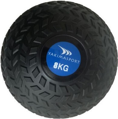 Yakimasport Pro Топка Медицина 25см , 8кг в Черен Цвят
