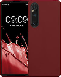 KWmobile Back Cover Σιλικόνης Μπορντό (Xperia 1 V)