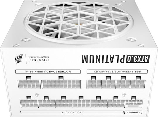 1STPLAYER NGDP1000 1000W White Computer Power Supply Full Modular 80 Plus Platinum