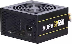 Gamdias Aura GP550 550W Черно Компютърно захранване Пълен кабел