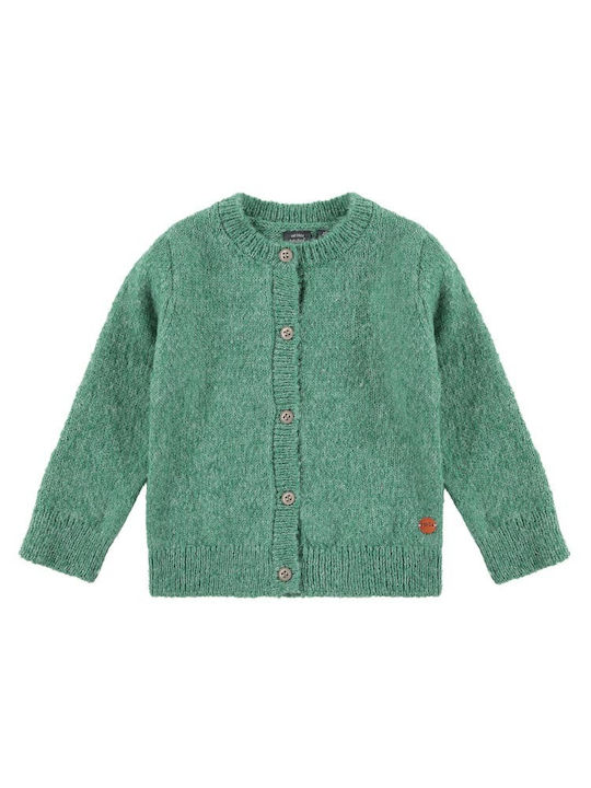 Babyface Boys Cardigan with Zipper Green