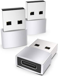 Syntech MARK3 USB-A Männlich Zu USB-C Weiblich 3 Stück