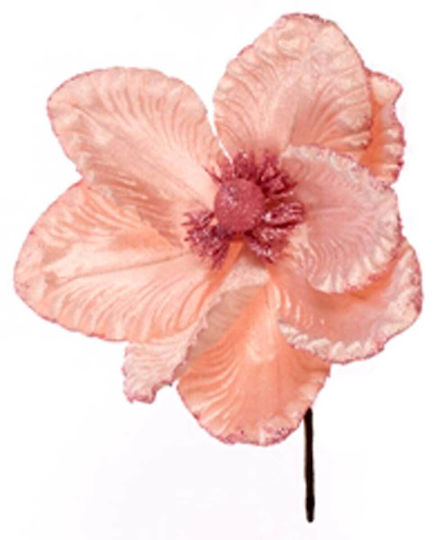 TnS Crăciun Decorativ Textil Floare Lungime 25cm. Magnolie