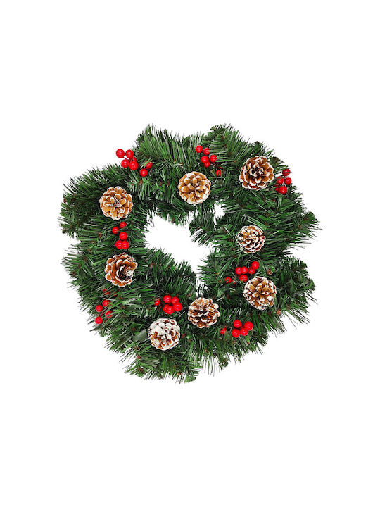 Weihnachtsdekoration Kranz mit Durchmesser 50cm.