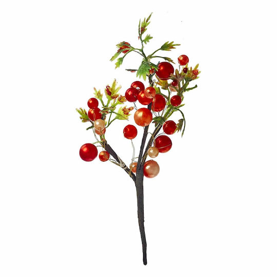 JK Home Decoration Χριστουγεννιάτικο Διακοσμητικό Λουλούδι Ροζ